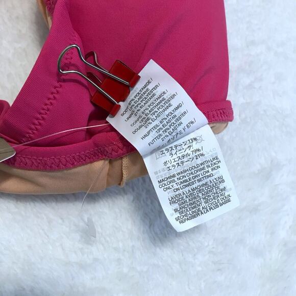 J. Crew NWT Pink Swim Front Knot Top Women Various - Picture 10 of 10